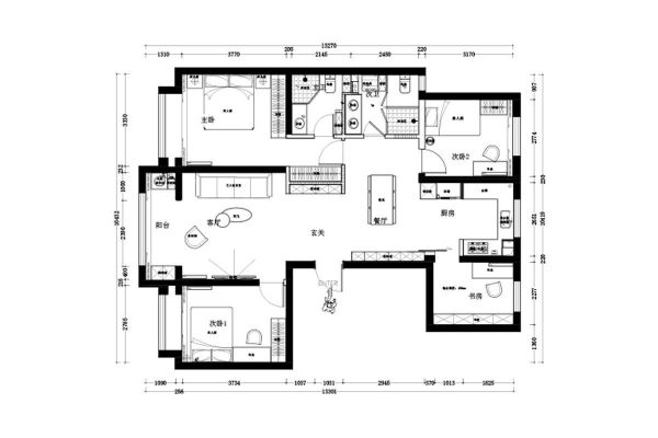 京澜誉府-现代简约-101㎡