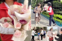 浓情五月 感恩母亲|世茂服务在川渝各小区开展花漾母亲节活动