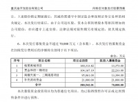 渝开发拟定增募资不超7亿元