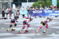 招商蛇口旗下招商文化举办2023年“极速杯”南山区 青少年轮滑公开赛